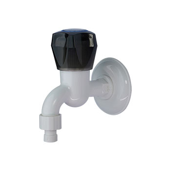 WASHING MACHINE COCK WITH FLANG