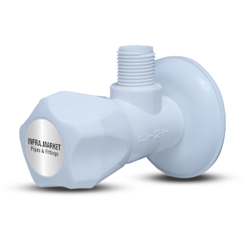 ANGLE COCK WITH FLANGE