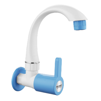 SINK COCK WITH FLANGE