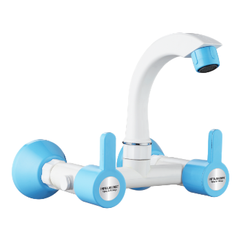 SINK MIXER WITH FLANGE